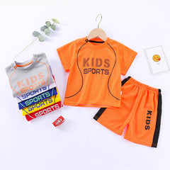 Children's Short Sleeve Quick Dry Breathable Balloon Suit Set