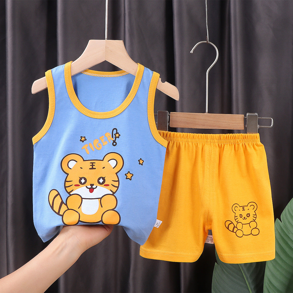 Children's Cotton Vest Set