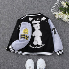 Boys Fashion Varsity Jacket