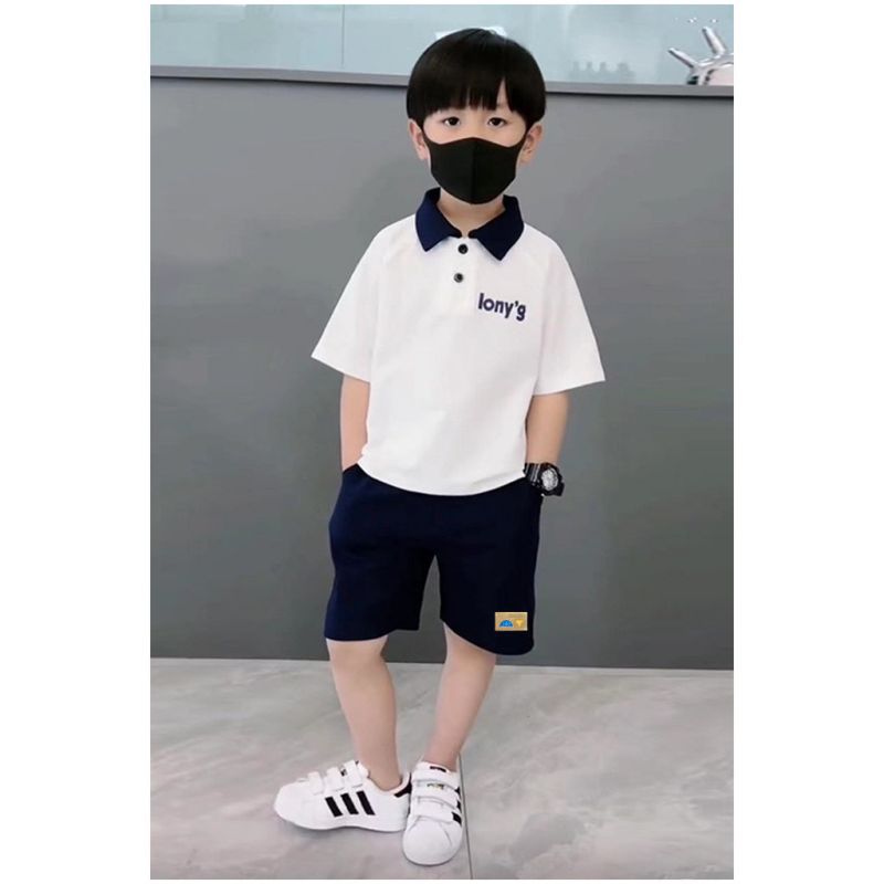 Boys Polo Neck T-shirt with Shorts