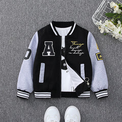 Boys Fashion Varsity Jacket