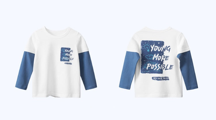 Boys Printed Full Sleeves T-shirt