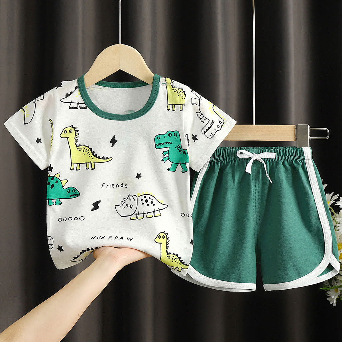 Summer Children's Short Sleeve Suit