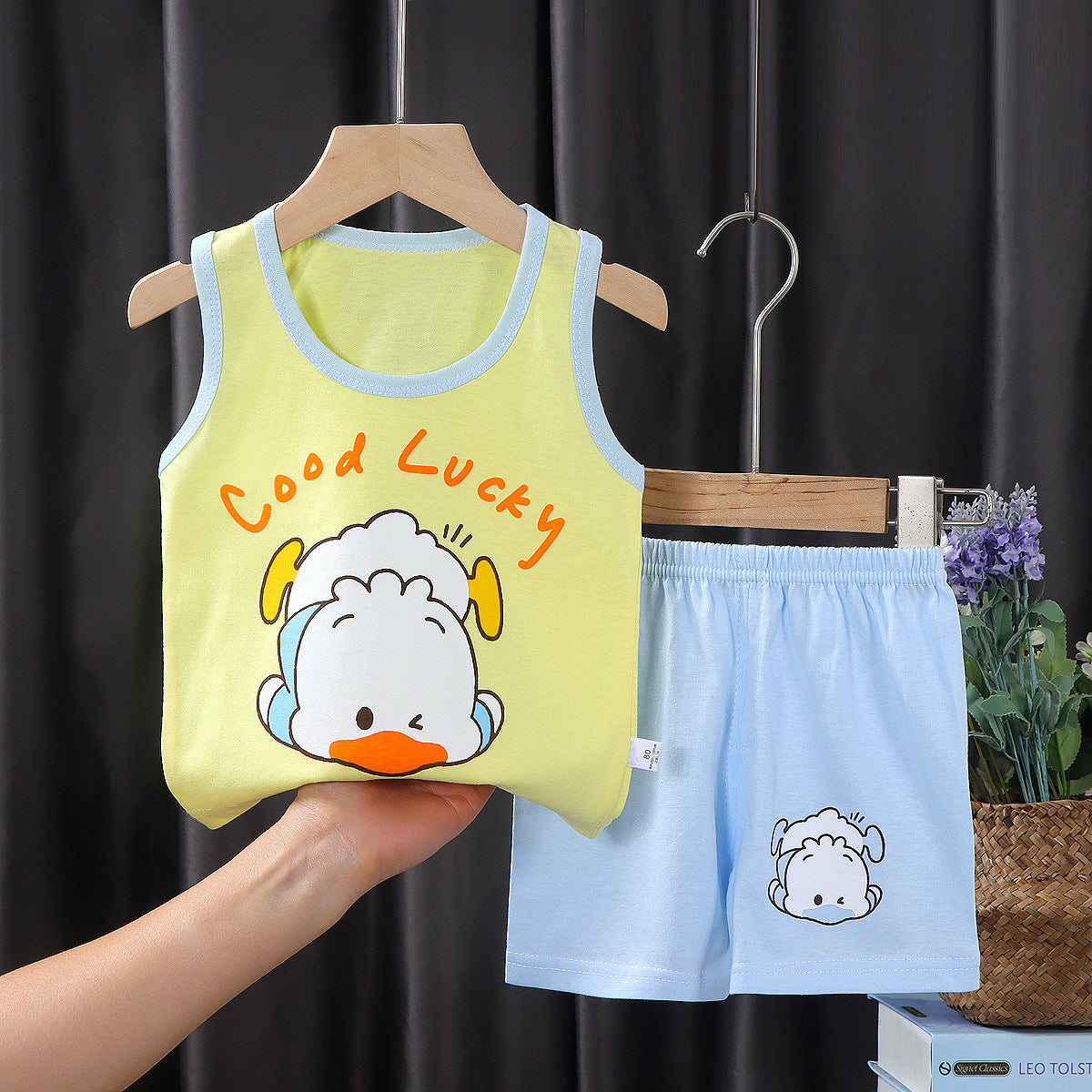 Children's Cotton Vest Set