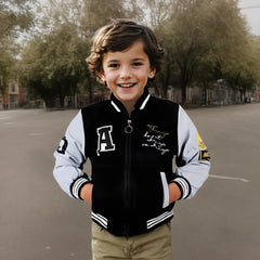 Boys Fashion Varsity Jacket