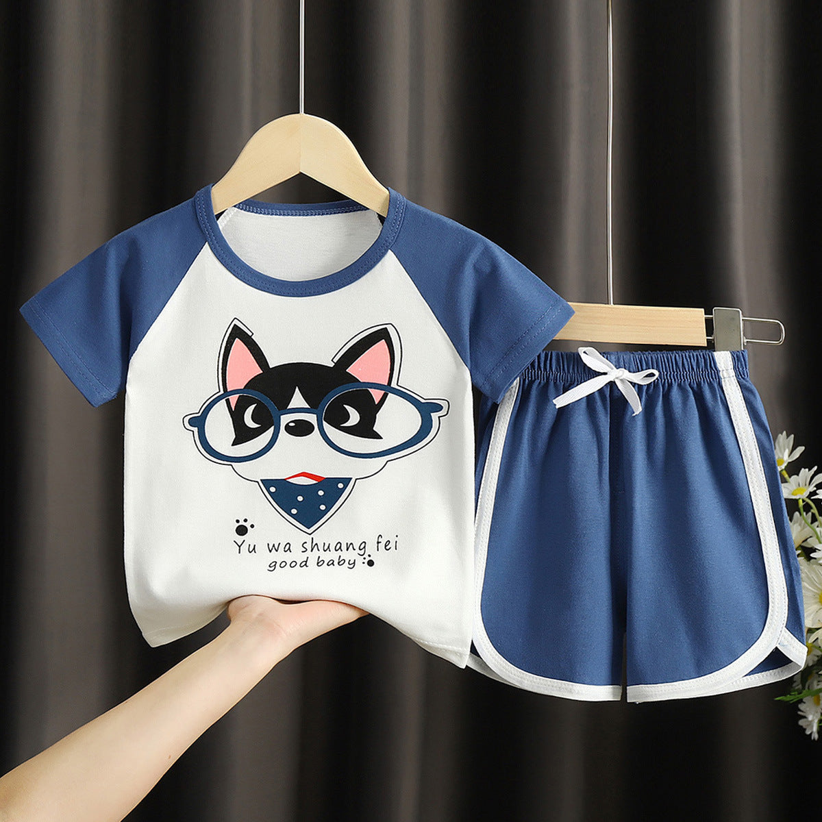 Summer Children's Short Sleeve Suit