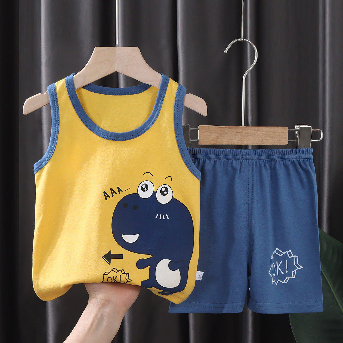 Children's Cotton Vest Set