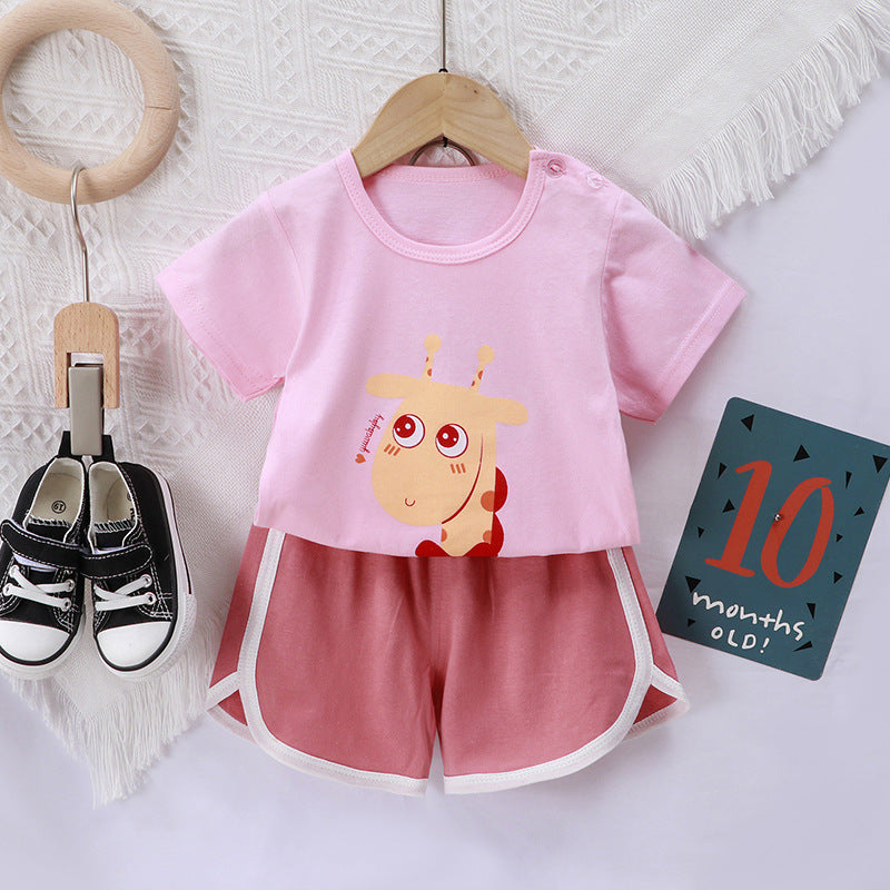 Summer Children's Short Sleeve Suit