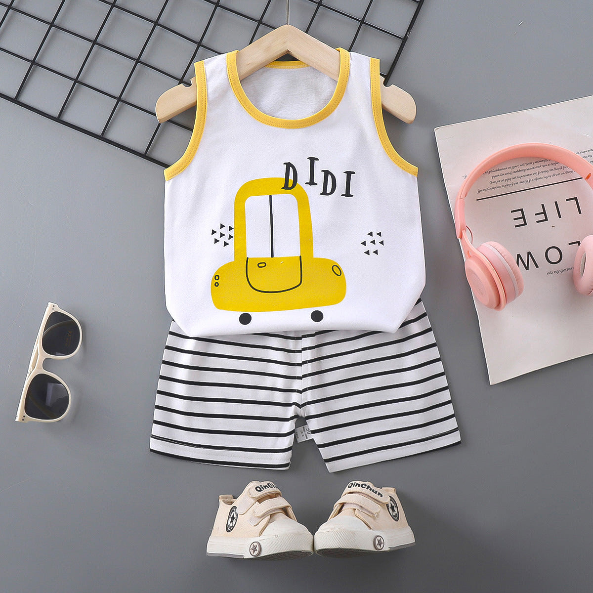 Children's Cotton Vest Set