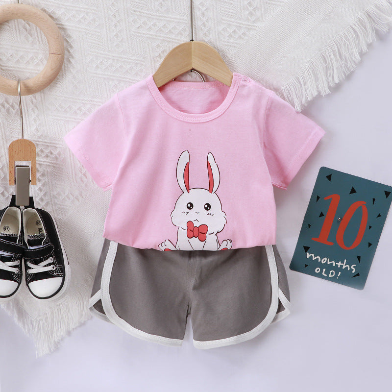 Summer Children's Short Sleeve Suit