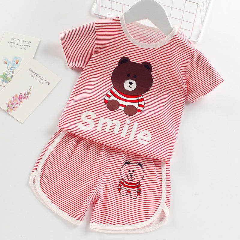 Summer Children's Short Sleeve Suit