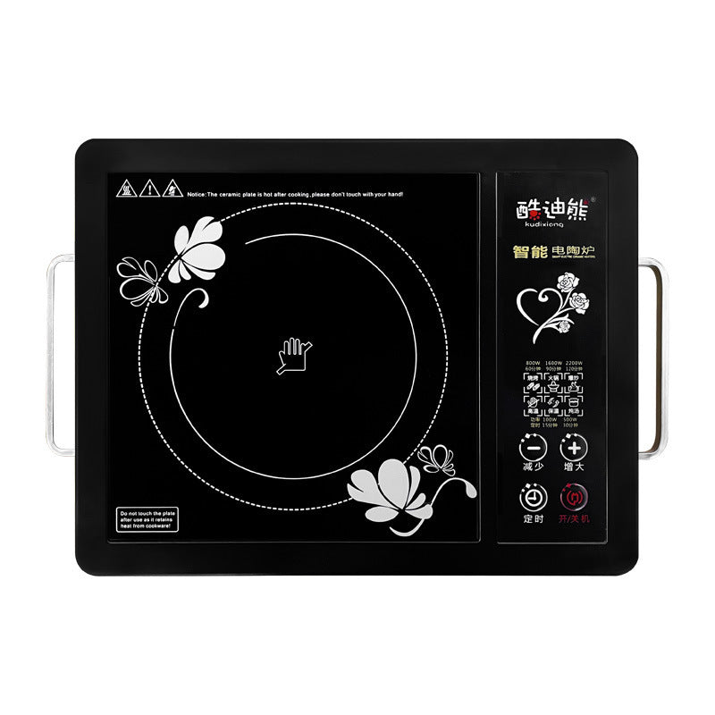 Electric stove household high-power intelligent induction cooker stir-fry around the stove to cook tea without picking pots and panselectric stove