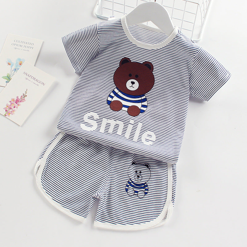 Summer Children's Short Sleeve Suit