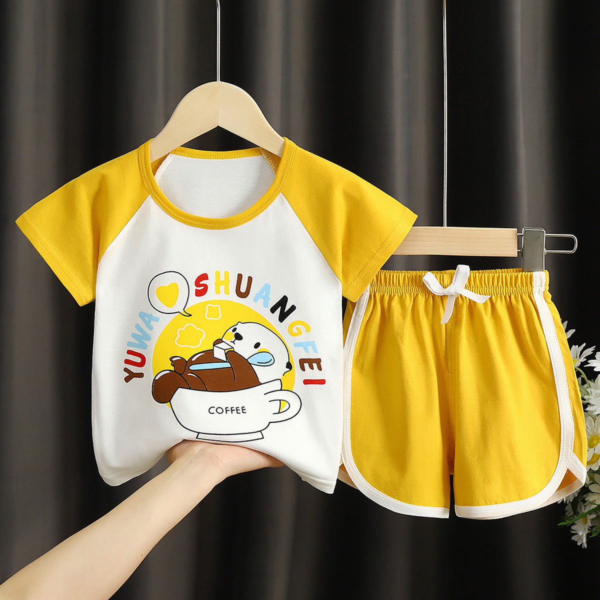 Summer Children's Short Sleeve Suit