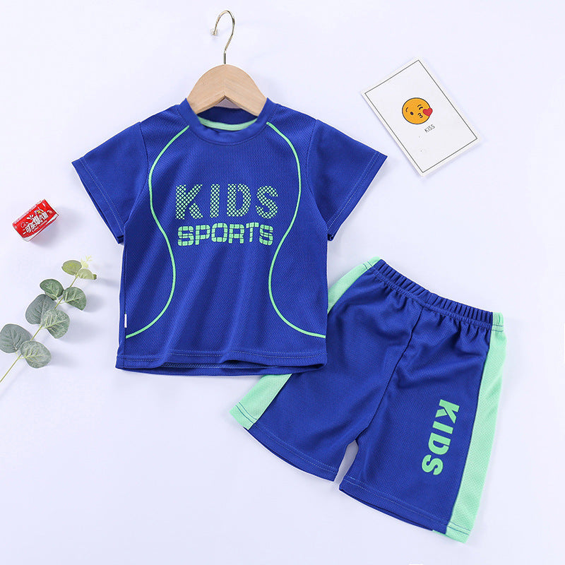 Children's Short Sleeve Quick Dry Breathable Balloon Suit Set