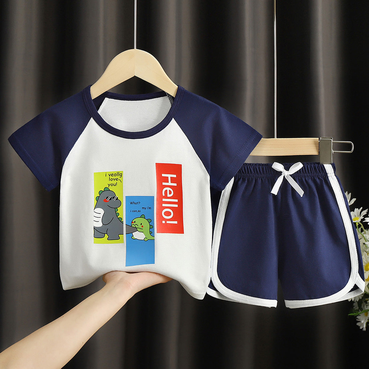 Summer Children's Short Sleeve Suit