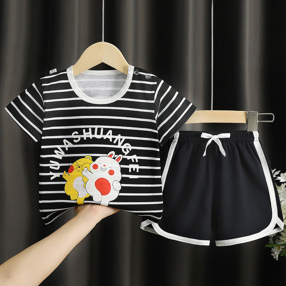 Summer Children's Short Sleeve Suit