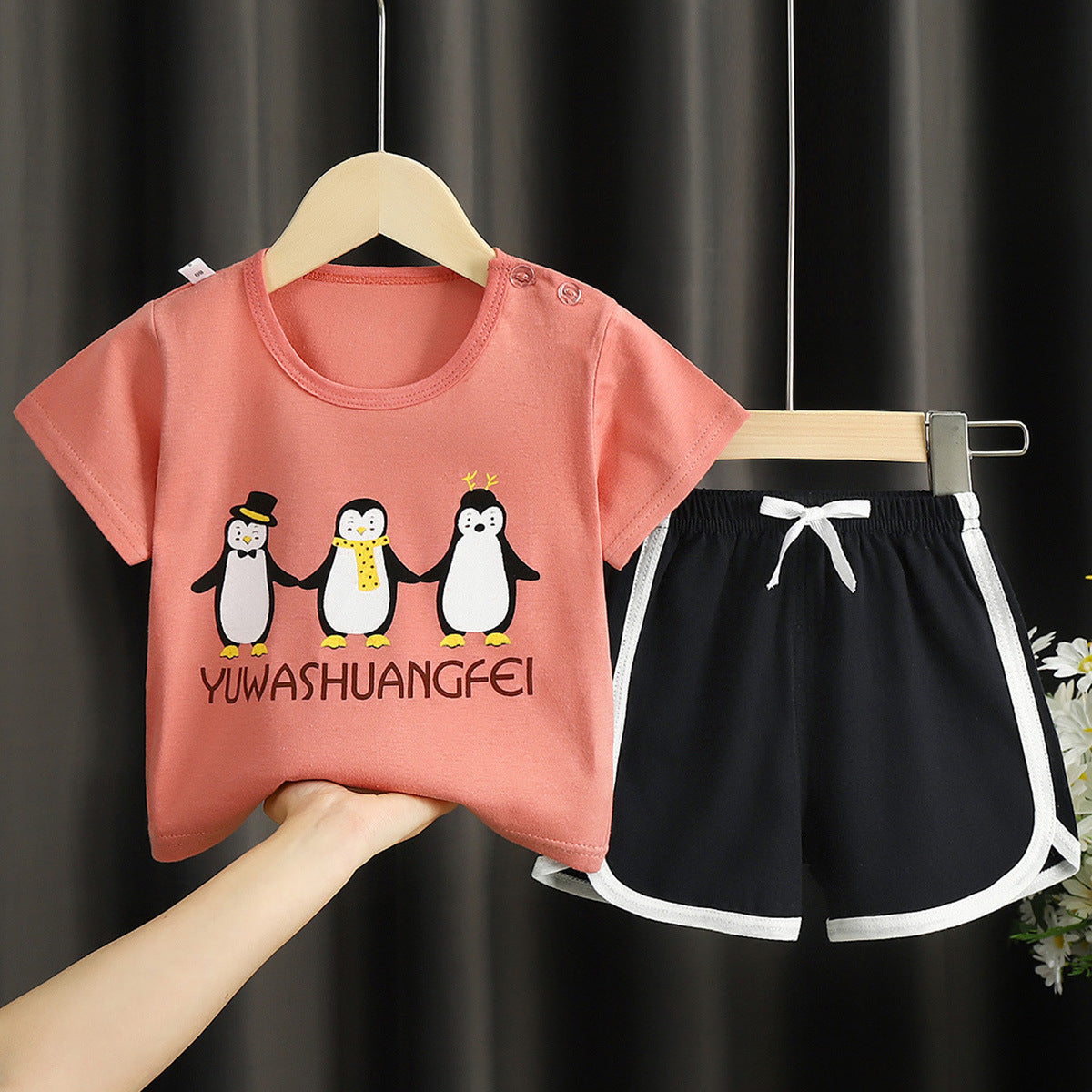 Summer Children's Short Sleeve Suit