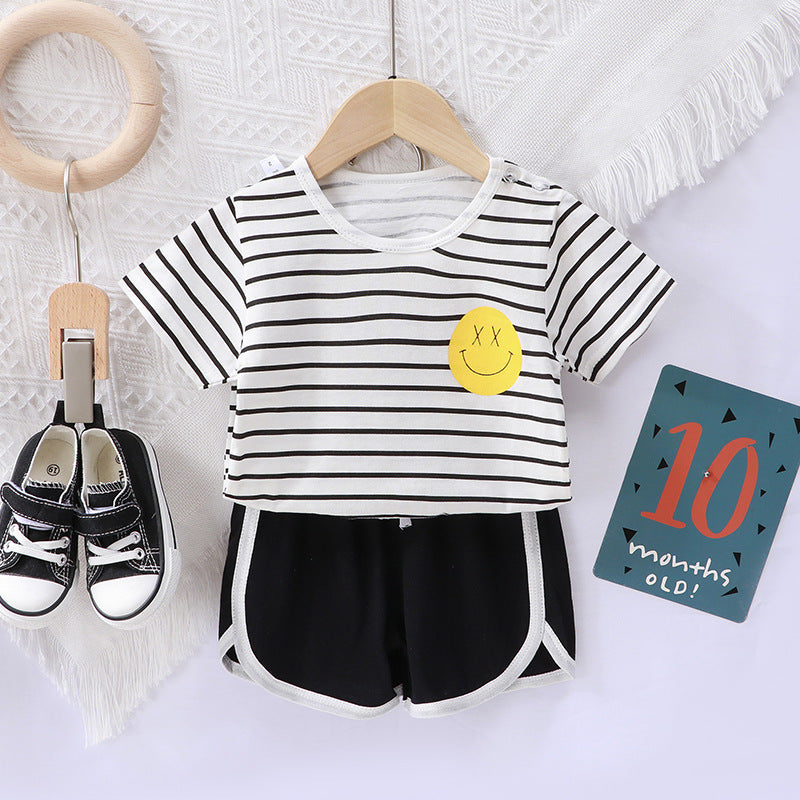 Summer Children's Short Sleeve Suit