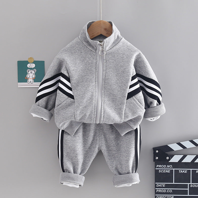 Boys Track Jacket with Joggers Set