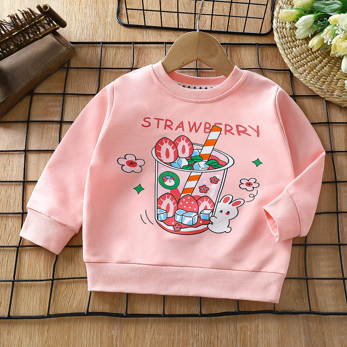 Kids Print Long Sleeves Sweatshirt