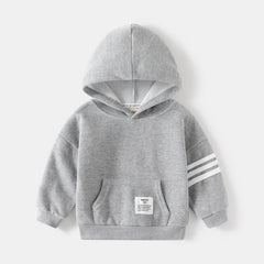 Boys Hooded Sweatshirt Coat