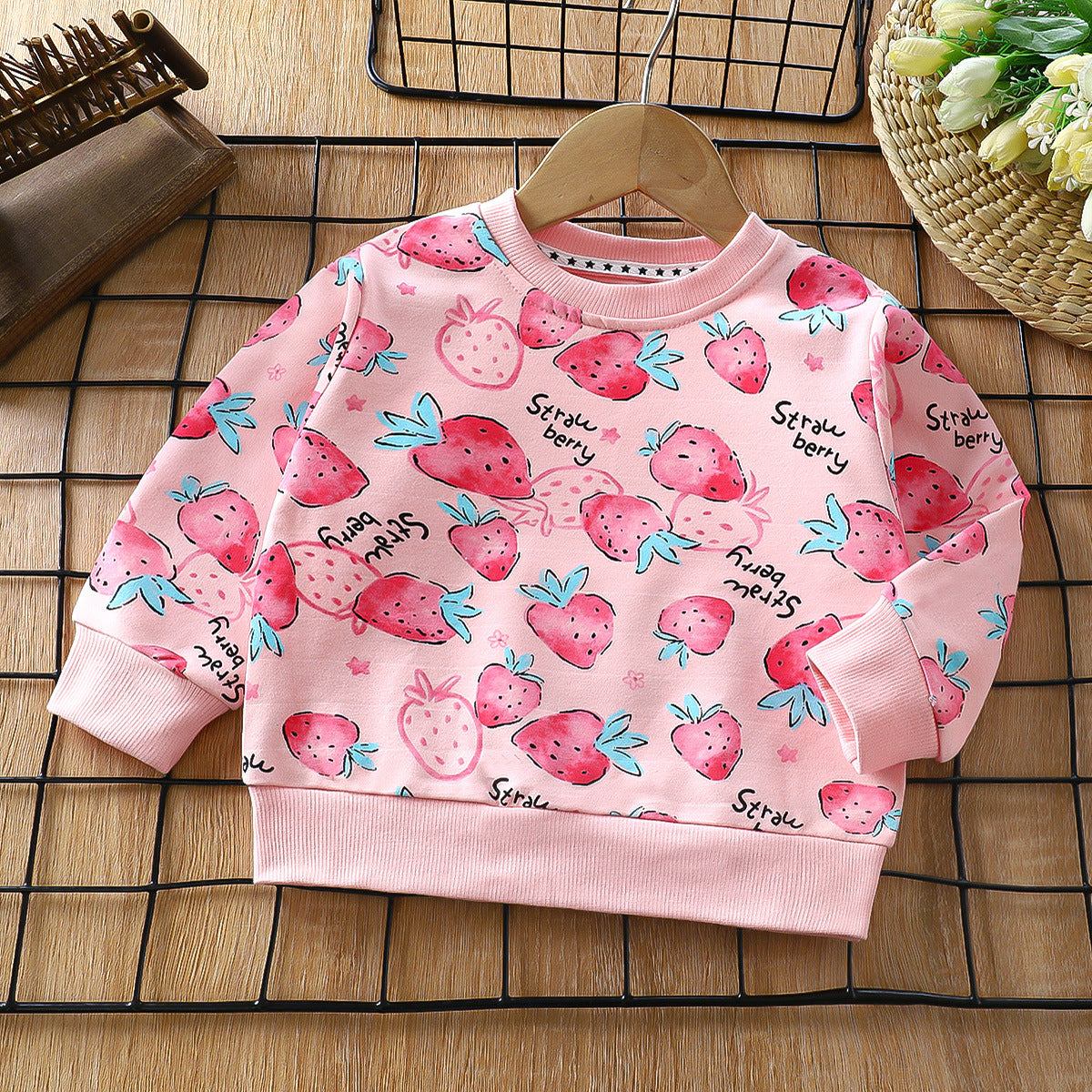 Kids Print Long Sleeves Sweatshirt