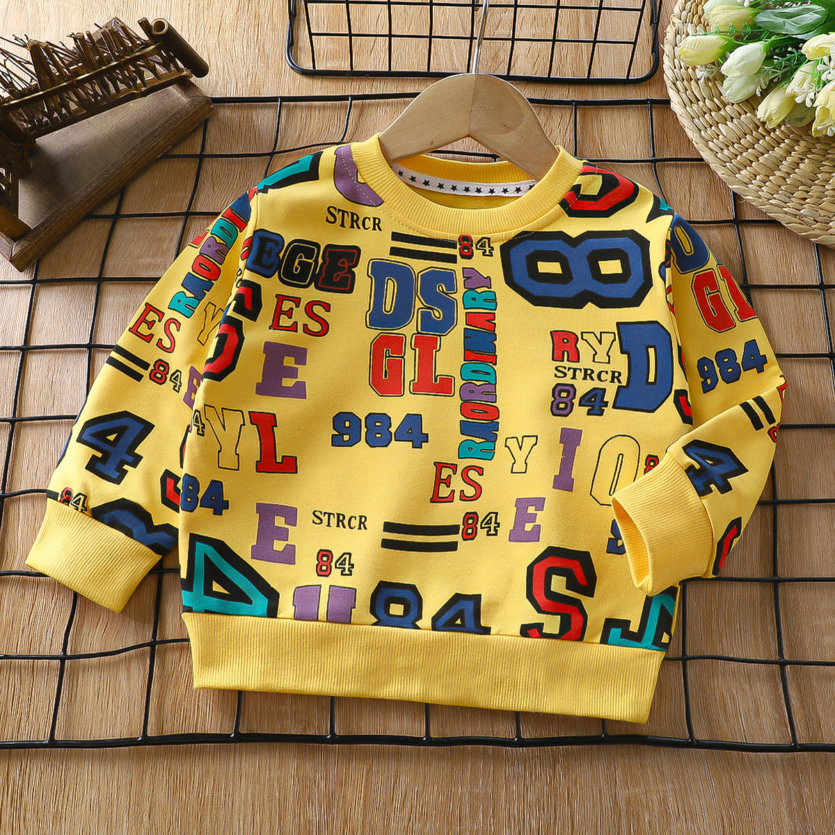 Kids Print Long Sleeves Sweatshirt