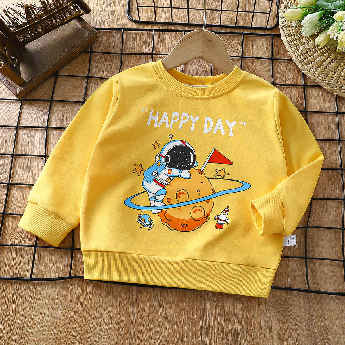 Kids Print Long Sleeves Sweatshirt