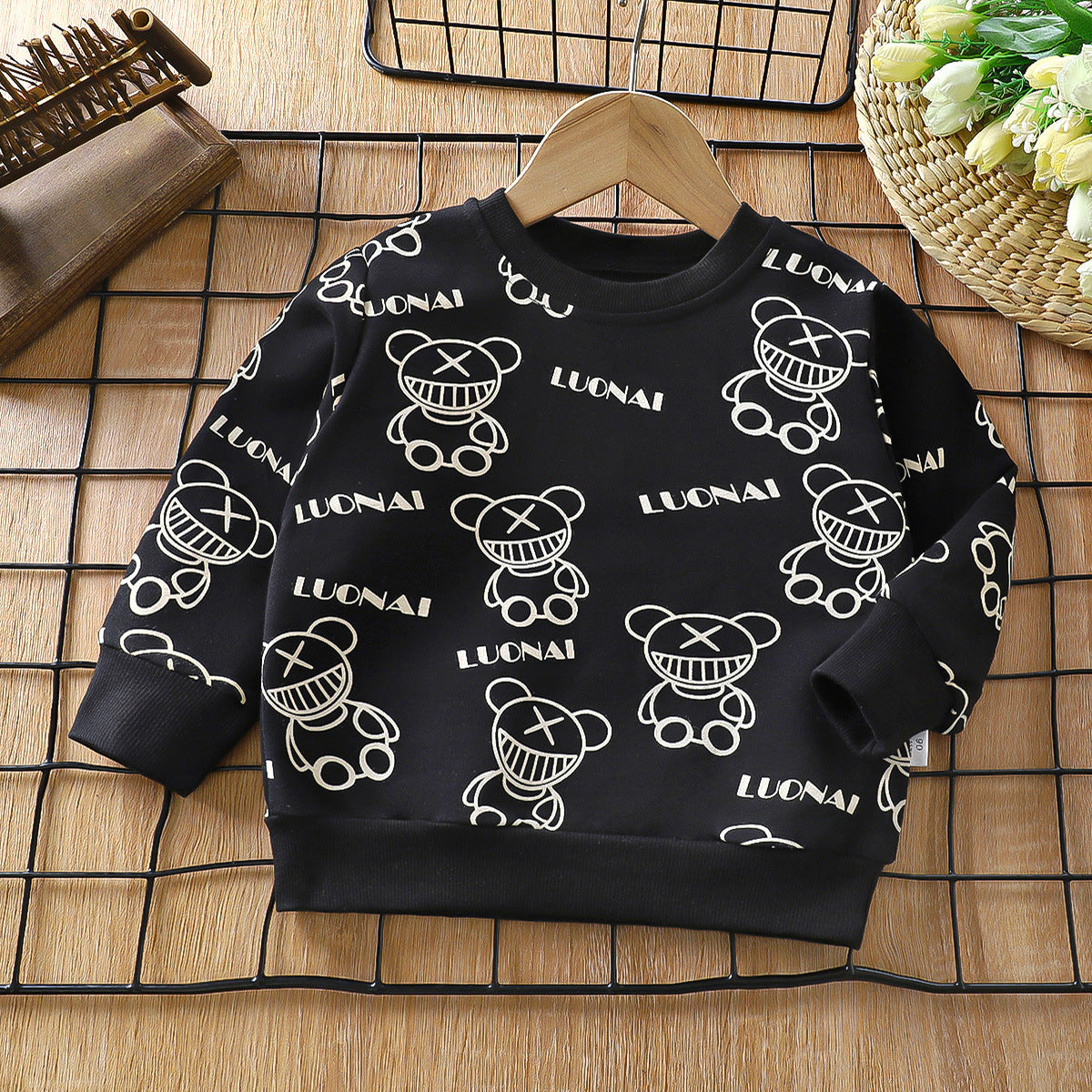 Kids Print Long Sleeves Sweatshirt