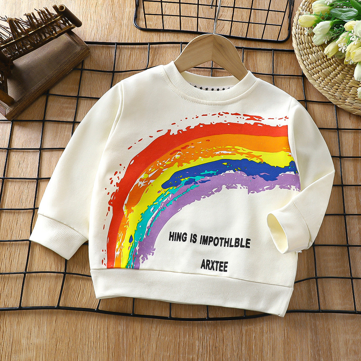 Kids Print Long Sleeves Sweatshirt