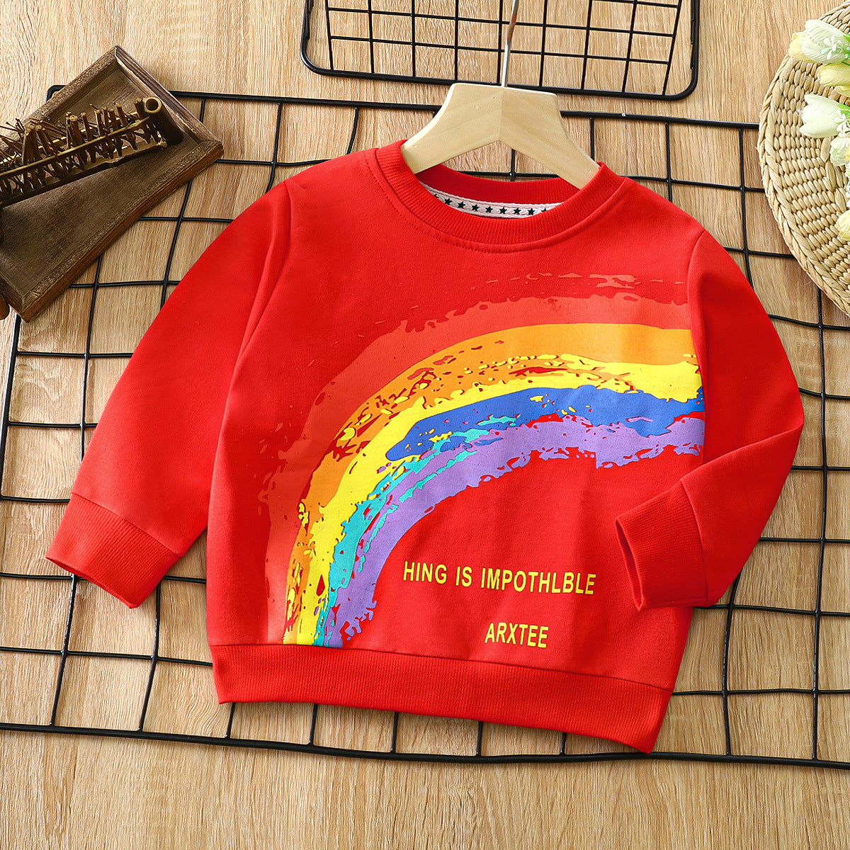 Kids Print Long Sleeves Sweatshirt