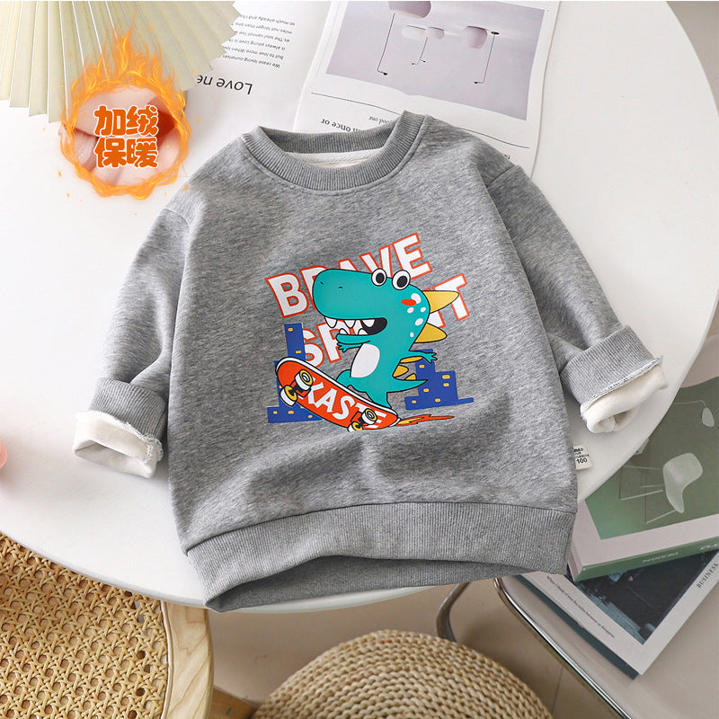 Kids Print Long Sleeves Sweatshirt