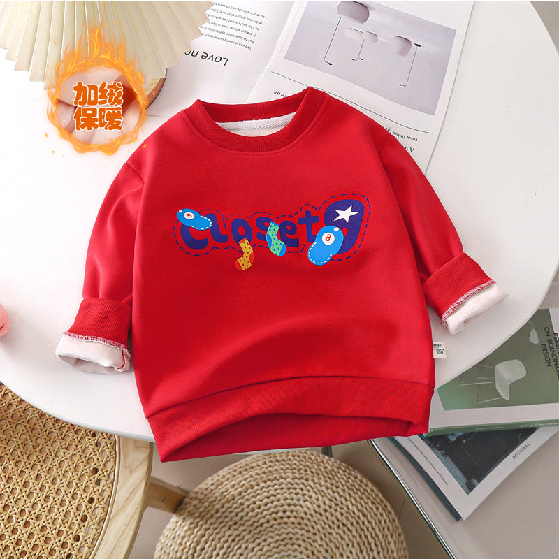 Kids Print Long Sleeves Sweatshirt