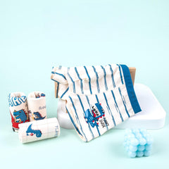 4Pcs Boys' Cotton Boxer Briefs Sets